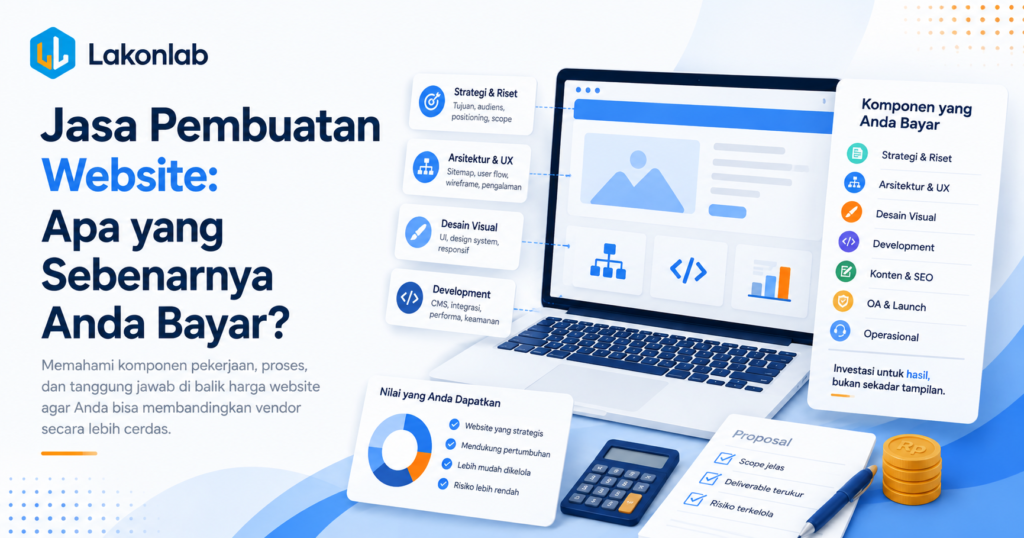 Mengapa harga jasa pembuatan website bisa berbeda sangat jauh?